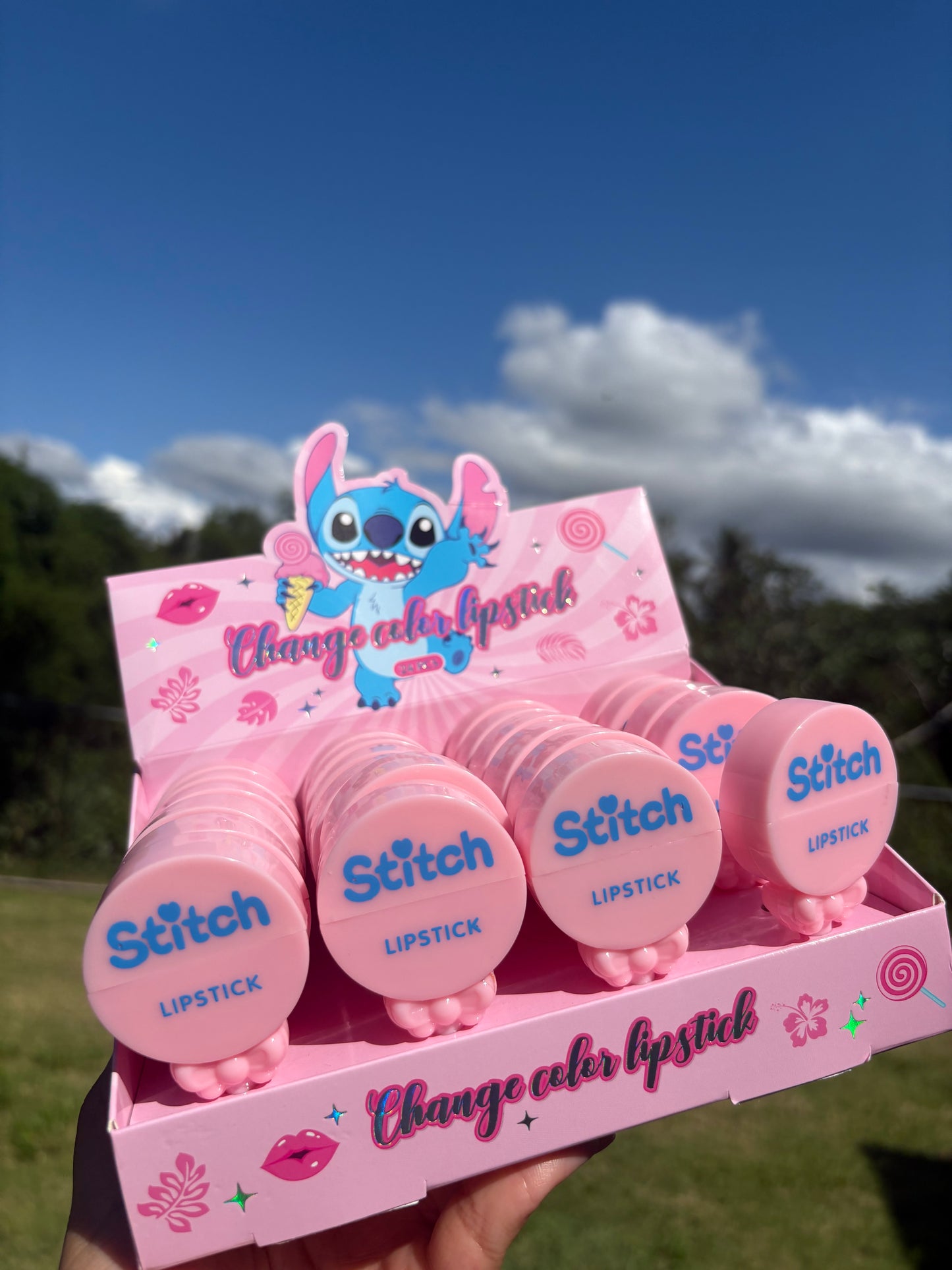 Stitch lip balm